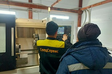 Пусконаладка и модернизация токарно-карусельного станка на площадке заказчика
